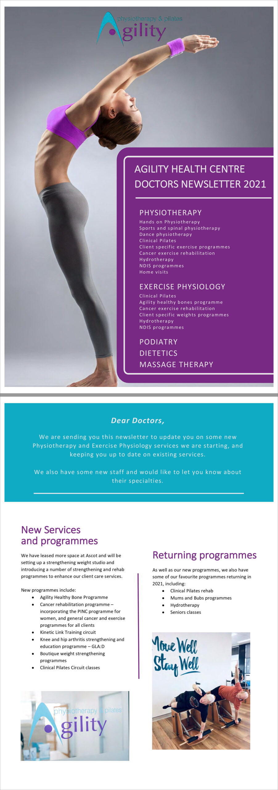 Agility Health Centre Doctors Newsletter